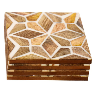 Classic Style Walnut Tea Coffee Coasters Natural Cup <b>Kitchen</b> <b>Accessory</b> Wooden Coasters for Drinks Coffee Tea - Product Image 6