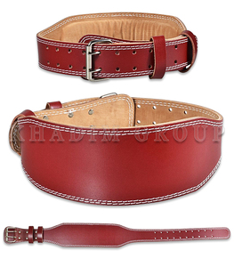 Cinturón de Levantamiento de Pesas Personalizado, Cuero de 4 Pulgadas con Elevaciones Seguras - Product Image 3