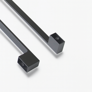Manija de armario de barra cuadrada de aleación de Zinc larga minimalista moderna para muebles de dormitorio, armario de cocina, cajón, tocador, Baño - Product Image 4