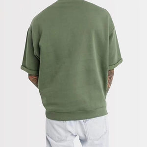 Camiseta de Hombre Personalizada OEM, Estilo Urbano, 100% Algodón, Ecológica, Transpirable, de Corte Holgado, Fabricación Impresa - Product Image 4