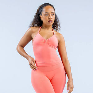 Moda moda mujer deportes Scrunch sujetador Yoga chaleco Anti-caminar para correr al aire libre Fitness gimnasio sujetador para mujeres - Product Image 3