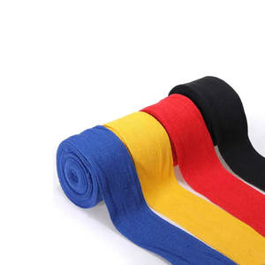 Enveloppes à main de boxe avec logo personnalisé 2025 enveloppes à main de sécurité en polyester enveloppant les poignets à la main en multicolore - Product Image 3