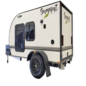 2025 Fábrica Aluminio Fibra de vidrio Mini Camper RV Off-Road Tear Drop Remolque de viaje para Senderos de camping Tipo de autocaravanas - Product Image 1