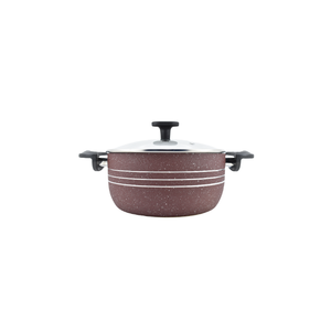 Modern Premium Non-Stick Cooking Set 20-Piece Aluminum & Stainless Steel Casserole <b>Pan</b> Forged Metal Cookware - Product Image 4