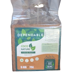 Bloque de Turba de Coco de Alta Calidad de 5 kg con Alta Retención de Agua, Expande hasta 75 Litros/5 kg para Cultivo Orgánico sin Tierra - Product Image 1