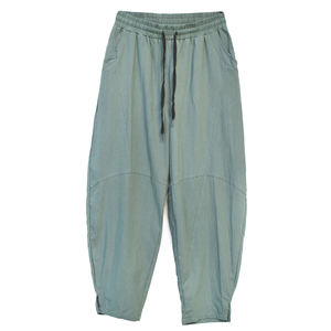 Confortable Long Cordon Tricoté Tissu Doux Poche Jogger Pantalons pour Hommes Plain Casual Coton Polyester Jogger Pantalons pour Hommes - Product Image 5