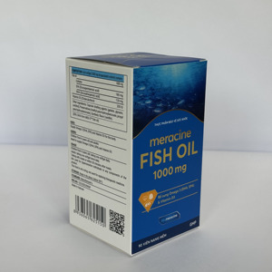 Fábrica Directa de Aceite de Pescado 1000mg Caja de Empaque |   Caja de Cartón para Cápsulas de Gelatina Blanda con Logotipo Personalizado Impreso - Product Image 1