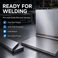 Machine de décapage d'oxyde au laser CW pour la préparation des surfaces avant soudage, nettoyage industriel de l'acier, de l'aluminium et des métaux inoxydables