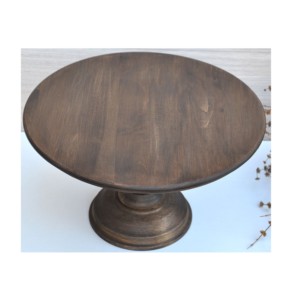 Factory Hot <b>Sale</b> Wood <b>Cake</b> Tray and <b>Stand</b> Made in India Acacia Wood <b>Cake</b> <b>Stand</b> and Tray - Product Image 2