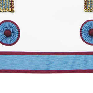 Delantal masónico Mark Masters Mason de calidad superior Delantal masónico Regalia hecho a medida a la venta - Product Image 2