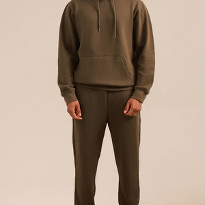 Sweat-shirt à capuche personnalisé à manches longues pour homme, en molleton, avec fermeture éclair 1/4, pour le golf, la salle de sport - Product Image 6