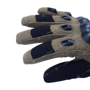 Guantes tácticos de protección para deportes al aire libre con logotipo personalizado, cuero duradero, diseño de nudillos duros, caza, entrenamiento, tiro, Lucha, escalada - Product Image 6