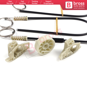 Juego de reparación de regulador de ventanilla eléctrica BWR623 puerta delantera izquierda para 206 206 + 1998-2012 4/5 puerta 9221E9 Bross piezas de automóvil fabricadas en Turquía - Product Image 4