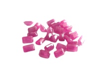 Vivaaz Gems Rubis naturel de qualité AAA+ 3x5mm, certifié IGI, taille octogonale calibrée, rouge, à bas prix, pierres précieuses traitées thermiquement