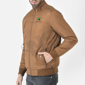 Veste Letterman de couleur unie sur mesure la plus vendue pour les hommes vêtements d'hiver durables de qualité supérieure Design unique Style décontracté - Product Image 6