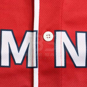 Maillot de baseball personnalisé uniforme d'équipe pour hommes avec impression par sublimation et logo maillot de baseball professionnel - Product Image 3