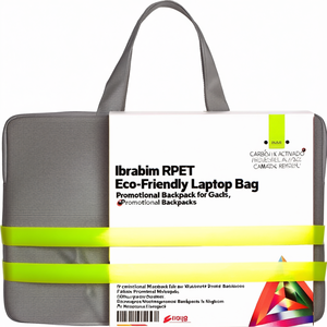 Zaino Promozionale Ibrahim in RPET Eco-Friendly per Laptop e Gadget - Product Image 3