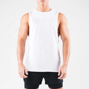 Novedad: Camisetas de Tirantes Estilo Vintage para Hombre, 96% Algodón, 4% Elastano, Transpirables, Tejidas, sin Mangas, con Impresión Personalizada - Product Image 2