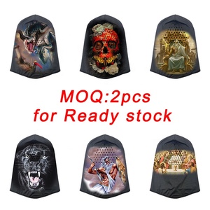 หน้ากากแฟชั่นใหม่ลายพิมพ์พัฟสไตล์คานเย่ ยืดหยุ่นสูง ระบายอากาศได้ดี กันลม สไตล์ฮิปฮอป  จัดส่งแบบ DDP ได้ - Product Image 4