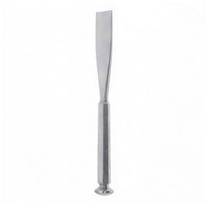 Osteotome à lame droite en acier inoxydable de haute qualité avec manche ergonomique, idéal pour la reconstruction et la chirurgie traumatique - Product Image 2