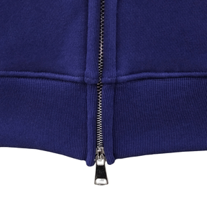 Sweat-shirt à capuche en coton zippé personnalisé impression bouffante double fermeture éclair sweats à capuche décontractés pour hommes - Product Image 6