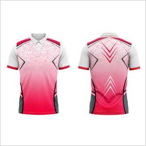 Jersey de sublimación deportiva unisex para ropa activa tejido de poliéster/algodón tejido - Product Image 1