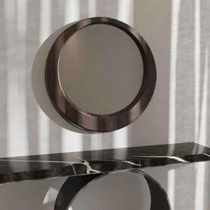 Modern Handmade Wall <b>Mirror</b> with <b>Storage</b> for Home Decor Stylish Living Accent India - Product Image 3