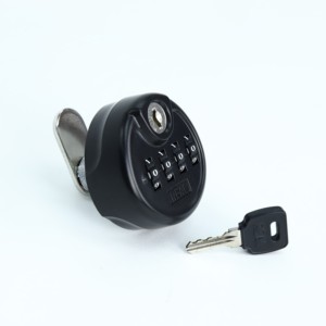RL-10347 <b>Secure</b> 4 Dial Cabinet Cam Lock with Override Key for Commercial Storage Solutions - Product Image 5