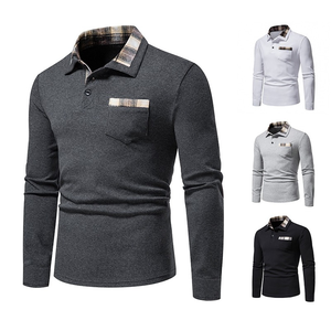 100% algodón de manga corta para hombre para Polo sublimado de secado rápido ropa de Golf Formal lisa de manga corta para Polos - Product Image 2