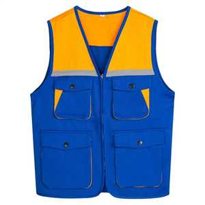 Chaleco de Golf de trabajo de alta calidad para hombres, pesca al aire libre, escalada, senderismo, chaleco táctico con múltiples bolsillos para exteriores 2025 - Product Image 1