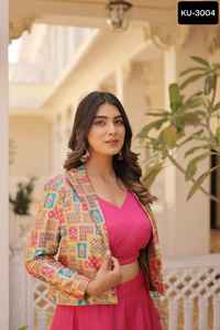 Secuencia tradicional india con bordado Trabajo Ocasión DE BODA Lehenga Choli con precio al por mayor Ropa india para mujer - Product Image 3