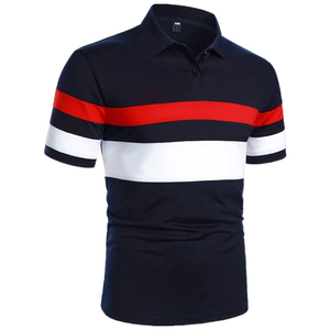 Polos Logo personnalisé hommes vêtements Top qualité polos nouveauté décontracté été vêtements réguliers fantaisie hommes polo - Product Image 3