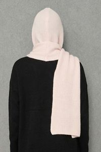 Bufanda con Capucha de Punto Texturizado Suave para Mujer, Cálida, Elegante y Cómoda, Estilo Otoño Invierno, Servicio ODM OEM - Product Image 6