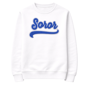 <b>White</b> Zeta Phi Beta Soror Crewneck <b>Sweatshirt</b> 1920 Founders Inspired Greek Sorority Finer Womanhood Premium Cotton Sweater - Product Image 3