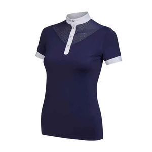 Nueva chaqueta ecuestre de manga larga personalizable para competición de carreras ecuestres para mujer, Tops para montar a caballo - Product Image 3