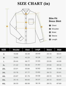 Glaube Herren Hemden Langarm Slim Fit Hemden für Männer Formelle Business <span class=keywords><strong>Big</strong></span> und <span class=keywords><strong>Tall</strong></span> Button Down <span class=keywords><strong>Shirts</strong></span> - Product Image 4