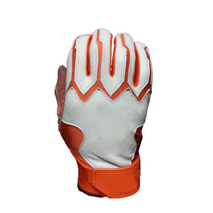 Gants de frappeur en cuir de porc réglable adulte jeunesse enfants gants de frappeur Baseball Softball vente en gros gants d'entraînement sportif - Product Image 2