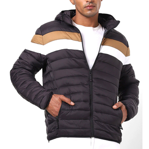 Veste matelassée pour hommes, prix de gros, veste coupe-vent respirante et durable, veste à bulles de grande taille, OEM - Product Image 1