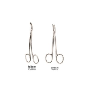 Graefe <span class=keywords><strong>wilmer</strong></span> lagrange 10cm Ent dụng cụ phẫu thuật Thép không gỉ mắt kéo cong thẳng Sharped Hướng dẫn sử dụng A-1 Veritas - Product Image 5