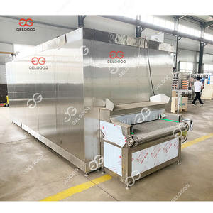 Fabricante de fábrica, máquina de congelación de mariscos, vegetales, verduras, guisantes verdes congelados, planta de procesamiento - Product Image 5