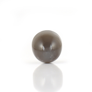 Hecho a mano 10mm gris piedra lunar cabujón de alta calidad Natural suelta piedra preciosa forma de bala para la fabricación de joyas - Product Image 3