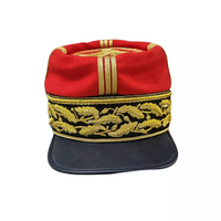 ALEMANA WW2 M43 FIELD VISOR CAP GRIS LANA KEPI CON INSIGNIA