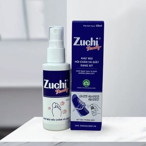 ZUCHI Fresh Step Spray Désodorisant Chaussures aux Herbes Séchage Rapide Anti-Odeur Soin Botanique Fraîcheur Instantanée Parfum Naturel Léger Bleu - Product Image 3