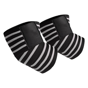 Durable <b>Knee</b> Brace Wrap with Elastic <b>Compression</b>, Anti-Slip Design, and Nylon Fabric for Enhanced Sports Performance. - Product Image 3