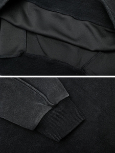 Sudaderas con capucha personalizadas al por mayor, de invierno, estilo vintage, de forro polar sólido, 100% algodón, de peso pesado, ecológicas, transpirables, cortavientos, con cremallera. - Product Image 5