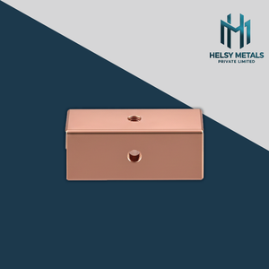 High Purity Copper Manifold VMC Machined Precision Drilled <b>Ports</b> and Threaded <b>Holes</b> for Gas Distribution Systems - Product Image 1