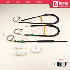 Kit de Reparación de Elevalunas BWR645 para Puerta Delantera Derecha, Compatible con 307 4/5 Puertas 2000-2009 - Product Image 6