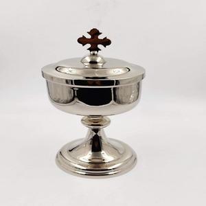 Ciborium élégant pour maison église produit fournitures gobelet à vin rond couleur argent Dragons nouveauté gothique cadeau de noël - Product Image 3
