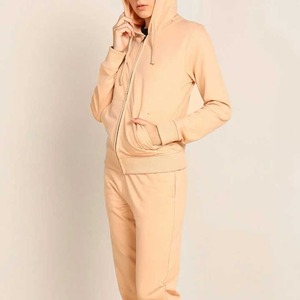 OEM Service Custom Logo Tracksuits 2 Piece Set Joggers Pants Plain Zip Up <b>Hoodie</b> Sweatpants Set For Walking Suits Wholesale - Product Image 4