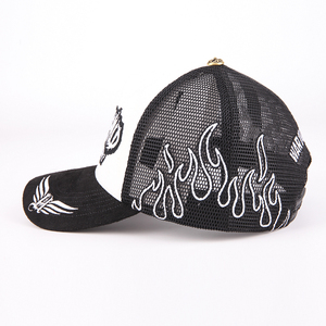 Casquette camionneur polyvalente en toile 100% coton avec dos en maille pour promotions, événements, vêtements de plage - Product Image 5